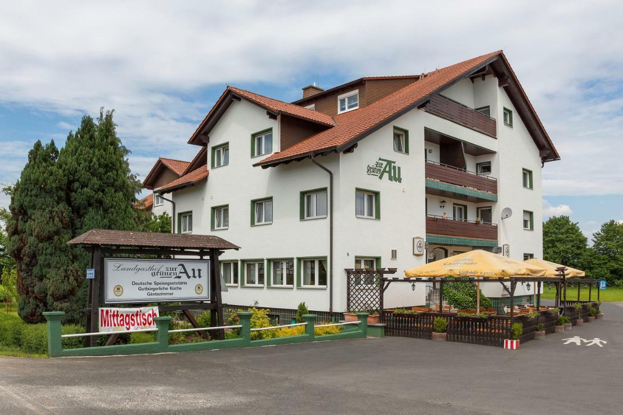 Pension Grune Au Hasselroth Exteriör bild