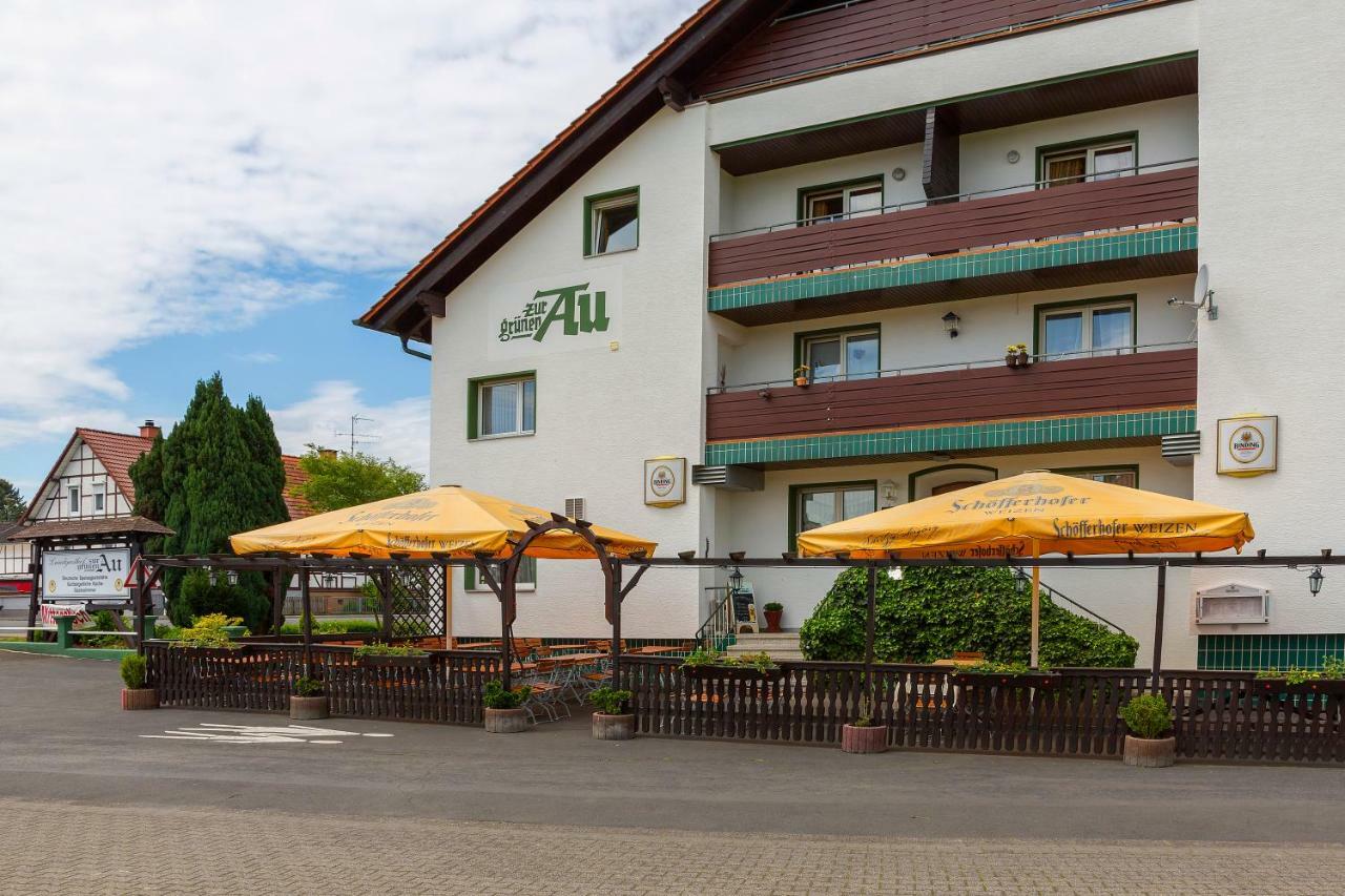 Pension Grune Au Hasselroth Exteriör bild