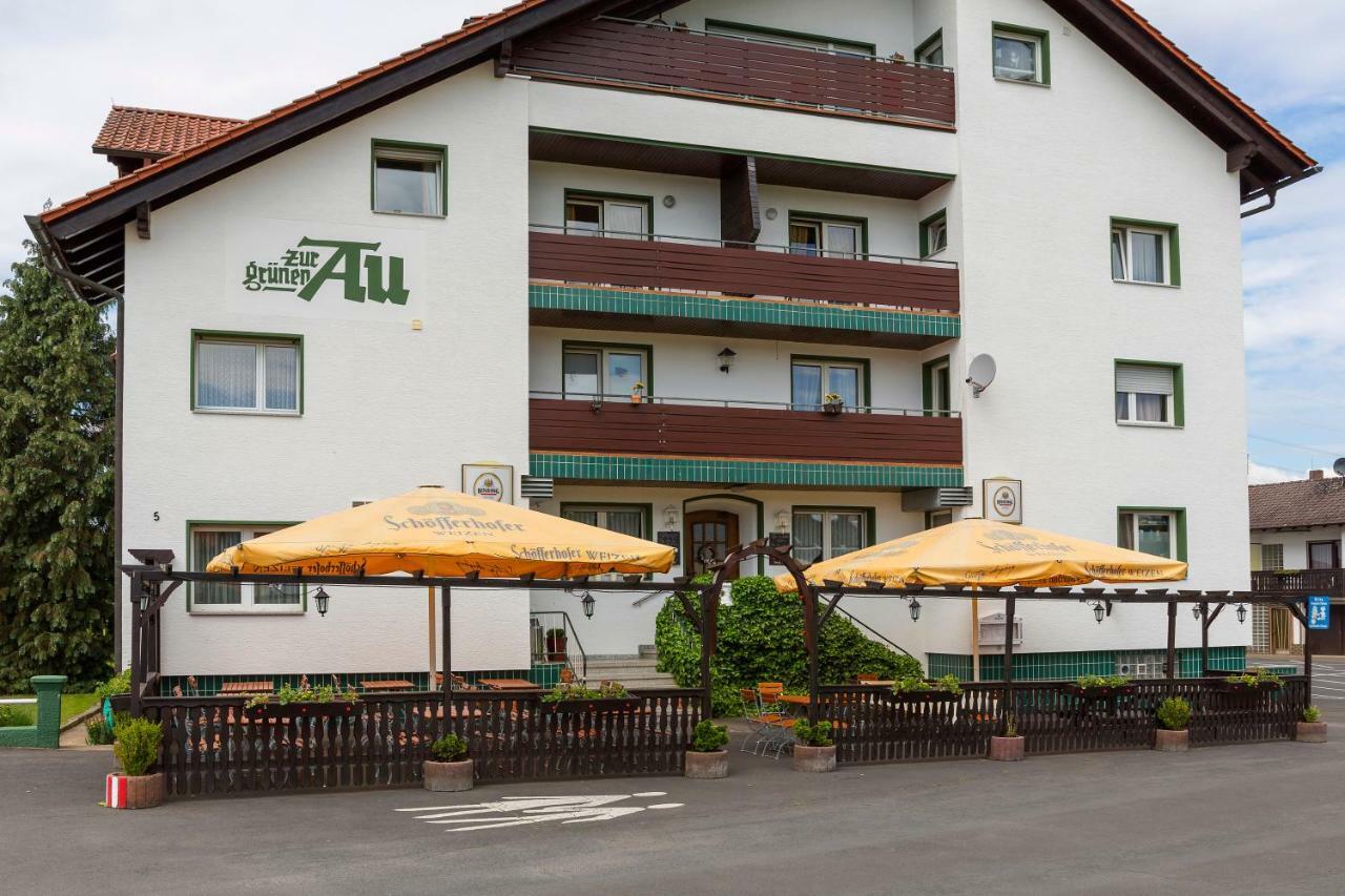 Pension Grune Au Hasselroth Exteriör bild