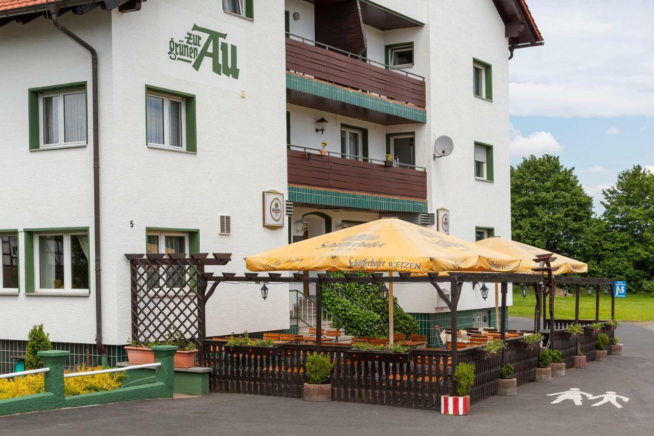 Pension Grune Au Hasselroth Exteriör bild